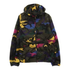 VALENTINO (ヴァレンチノ) カモフラージュ ナイロン ジップアップジャケット フーディー パーカー マルチ JV0CIB51290のサムネイル