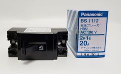 安全ブレーカー　BS1112　2P1E20Aブレーカー【１個】