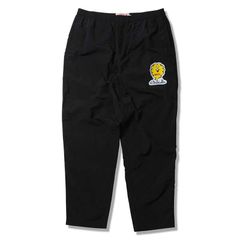 ANIMALIA アニマリア EASY NYLON PANTS PFFT (BLACK) イージーナイロンパンツ ロングパンツ
