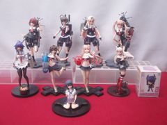 艦隊これくしょん 艦これ 時雨 夕立 大鯨 白露潮 天津風 天龍 SPM ちびきゅんキャラ 他 フィギュア まとめ 破損箇所あり 現状品 314