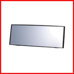 【人気商品】カーメイト(CARMATE) 車用 タテも大きい ルームミラー 3000R 緩曲面鏡 240mm 高反射鏡 【 軽自動車 】ブラック フレーム M36