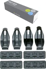 テルッツォ Terzo  by PIAA ベースキャリア 車種別取付ホルダーセット 4個入 ブラック 【TOYOTA ライズ DAIHATU ロッキー 他】 EH462のサムネイル