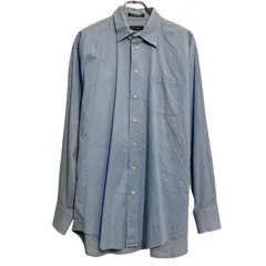 NAUTICA 長袖 無地シャツ ノーティカ L~ ライトブルー フォーマル ポケット 古着卸 アメリカ仕入 a612-6962