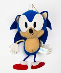 1991 セガ ソニック・ザ・ヘッジホッグ マスコットぬいぐるみ プライズ景品
