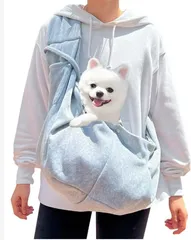 ⭐限定値下げ⭐犬抱っこ紐 バッグ 小型犬 猫 抱っこ袋 軽量 柔らか素材 疲れにくい 散歩 Mサイズ