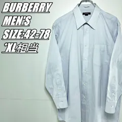 【国内古着】BURBERRY LONDON　バーバリーロンドン　ワイシャツ　シャツ　サイズ表記42-78　XL相当　メンズ