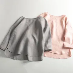 綿麻 ブラウス レディース プルオーバー チュニックブラウス 七分袖 シャツ トップス コットンリネン チュニック ゆったり 体型カバー フレア 可愛い きれいめ chaoliu122