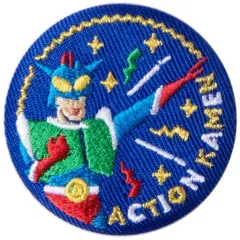 【中古】食玩 雑貨 19.アクション仮面 「CAN BADGE COLLECTION クレヨンしんちゃん」