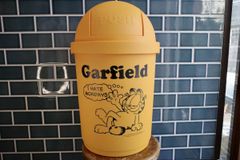 新品 Garfield ガーフィールド ３５L  ゴミ箱 アメリカ USA  世田谷ベース インテリア アメキャラ