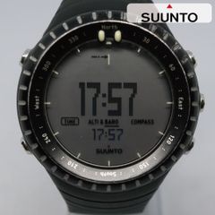 【稼働品】SUUNTO スント CORE コア 保証書 取説 ブラック デジタル 腕時計