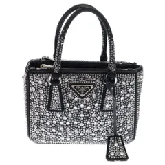 PRADA プラダ クリスタル サテン ショルダー Bag ハンドバッグ 2025年最新】プラダクリスタルサテンミニバッグの人気アイテム