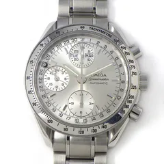 オメガ OMEGA 腕時計 スピードマスター 3523.30.00 デイデイト クロノグラフ タキメーター スモールセコンド サンレイ シルバー文字盤 SS 自動巻き 【箱・保付き】 【中古】のサムネイル