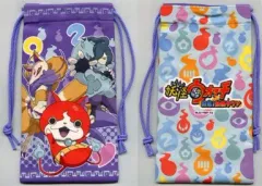 【中古】バッグ(キャラクター) ジバニャン＆キュウビ＆オロチ(紫) マルチケース 「妖怪ウォッチ 発見!妖怪タウン」 妖怪ルーレットバトル!! B賞