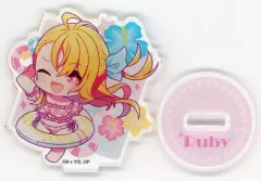 【中古】アクリルスタンド・アクリルパネル 星野ルビー(A) ミニキャラアクリルスタンドフィギュア 「くじ引き堂 【推しの子】 キラキラ☆サマーくじ」 B-3賞