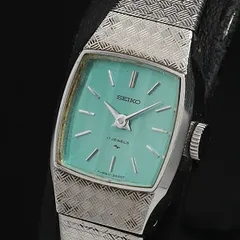 稼働品SEIKO 未使用　手巻き時計 ターコイズ 11ー4210 2025年最新】セイコー 11-4210の人気アイテム - メルカリ