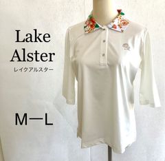 Lake Alster レイクアルスター　MーL 五分袖シャツ