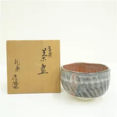 [茶道具] 森里陶楽　紅葉茶碗　(共箱) ○ Amazon.co.jp: 京焼 高台寺窯 森里陶楽 作 仁清宝 茶碗 茶道具