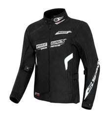 バイクジャケット 黒 XXXL ライダースジャケット レーシングジャケット 通気 耐摩 ライディングジャケット プロテクター装備 春 夏 秋