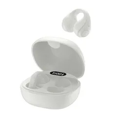 【 新品 未開封 】 グリーンハウス オープンイヤーワイヤレスイヤホン イヤーカフタイプ ホワイト [ ワイヤレス ( 左右分離 ) / Bluetooth 対応 ] GH-OWSB-WH 未使用 送料無料