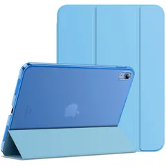 【数量限定】JEDirect iPad（A16）ケース 第11/10世代（2025/2022モデル）用スリムスタンドハードバック ウェイクアップ/オートスリープ機能付き タブレットカバー (スカイブルー)