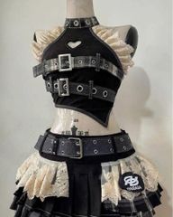 ゴスロリ・ロリータ衣装　黒と白　セット　新品　未使用　お洒落