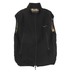 COMME des GARCONS HOMME コムデギャルソンオム 24SS AD2023 HM-V001 ロゴプリント ナイロンタイプライター ベスト ブラック系 S【中古】のサムネイル