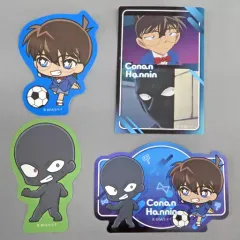 【中古】シール・ステッカー 江戸川コナン＆犯人 「名探偵コナン SDダイカットステッカーセット2」
