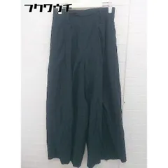 ◇ BEAUTY & YOUTH UNITED ARROWS ワイド パンツ サイズM ネイビー系 レディース  【中古】 【1109010001614】のサムネイル