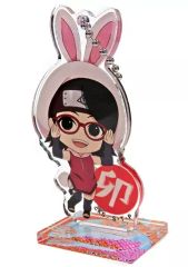 [중고] 아크릴 스탠드 아크릴 패널 우치하 샐러드 (디포르메) [NARUTO-나루토- 질풍전 & BORUTO-볼트- NARUTO NEXT GENERATIONS×가라오케 마네키네코 트레이딩 미니 아크릴 스탠드]