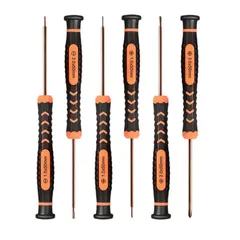 [新品・未使用]YANYULI 精密ドライバー プラス マイナス ドライバー 6本セット 分解 修理 交換 部品の清掃 家庭用 修理ツール メガネ カメラ スマホ PC パソコン 時計 電子機器用のサムネイル