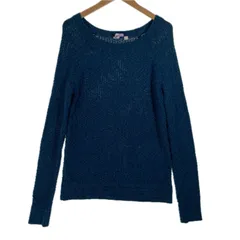 GAP ギャップ 無地 秋冬 AW 長袖ニット コットン グリーン レディース S【古着】【中古】【送料無料】