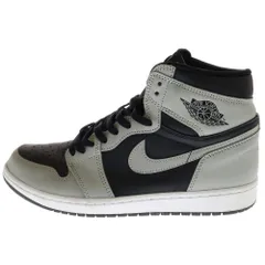 NIKE (ナイキ) AIR JORDAN 1 RETRO HIGH OG SHADOW 2.0 エア ジョーダン シャドウ ハイカットスニーカー グレー/ブラック US10/28cm 555088-035