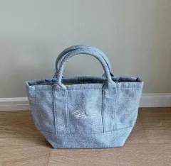 ロンハーマン Ron Hermanトートバッグ トートバック レディース 麻 メンズ カジュアル おしゃれ ブルー