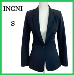 INGNI イング テーラードジャケット ブラック S レース