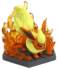 【中古】トレーディングフィギュア ブースター 「ポケットモンスター ポケモン ジオラマコレクト ほのお＆こおり」