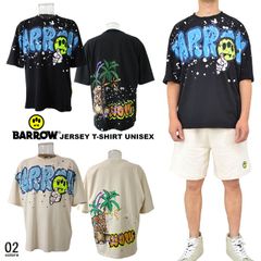 希少 BARROW バロウ グラフィックプリント半袖Tシャツ 海外限定