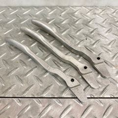 デッドマンハンドル用パーツ ？ 3本セット 銀 パーツ ハンドル 中古