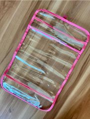 【新品】入学準備　ランドセルカバー　ピンク　透明　学校　準備　姉妹　女の子