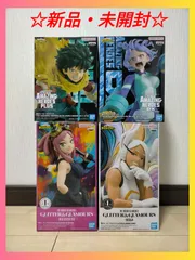 僕のヒーローアカデミア ミルコ 発目明 緑谷出久 デク 波動ねじれ フィギュア 4種セット