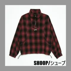 51%OFF/新品/Lサイズ/SHOOP/シュープ/DAVE CHECK FLANNEL PULLOVERのサムネイル
