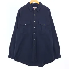 70s】Filson ナス紺 ウールシャツ ビンテージ