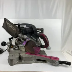 ЗЗHITACHI 日立 100v 190mm スライド丸のこ C7RSHC ピンクのサムネイル