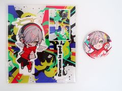 2点セット CR FES 2024 だるまいずごっど アクリルスタンド・缶バッジ