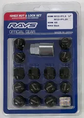 レイズ　RAYS ホムラ　2×9 19インチ　ロックナットセット Wheel Parts（ホイールパーツ）｜RAYS（株式会社レイズ）｜革新