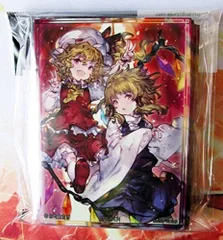 新品 東方 諏訪子 RINGOEN & 例大祭 フランドール 博麗神社 スリーブ -> 新品 東方 諏訪子 & フランドール スリーブ