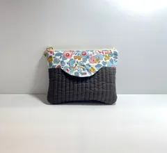 ハンドメイド＊ヌビポーチ ヌビ＆リバティ