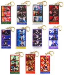 【中古】キーホルダー 全11種セット 「あんさんぶるスターズ!! 追憶セレクション POP-UP STORE クロスロード トレーディングアクリルキーホルダー」