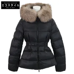 【値下げ】MONCLER ブラック ダウンジャケット リアルフォックス　BOED ブラック Boedショートダウンジャケット : ショートダウン