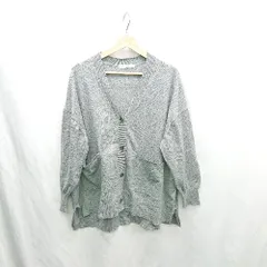 ◇ ⊇ AMERICAN HOLIC アメリカン ホリック 長袖 カーディガン サイズM グレー系 レディース E  【1501230013437】