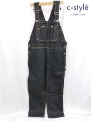 B965 [美品] TENDERLOIN テンダーロイン デニムオールインワン M インディゴ DENIM OVERALLS LS | G★